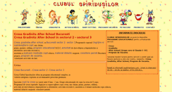 Desktop Screenshot of clubulspiridusilor.ro